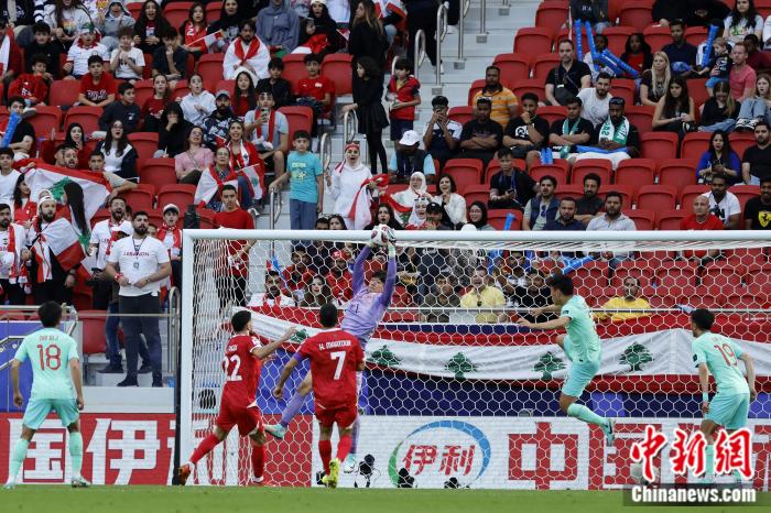 中国男足亚洲杯小组赛00战平黎巴嫩 末战生死对