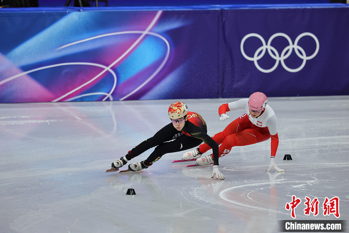 范可新在米兰冬奥会短道