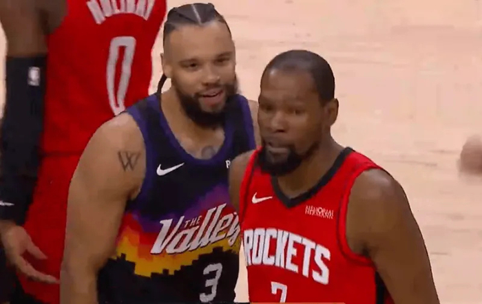 火箭对阵太阳垃圾话大战引热议 狄龙布鲁克斯成