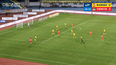 中超第7轮青岛西海岸0-0河南 战平关键球员多次错