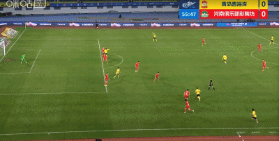 中超第7轮青岛西海岸0-0河南 战平关键球员多次错